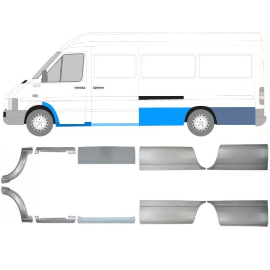 Kit de reparos para Volkswagen LT 1996-2005 / Esquerda+Direita 16606