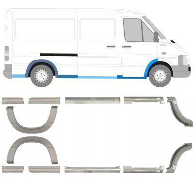 Kit de reparos para Volkswagen LT 1996-2005 / Esquerda+Direita / 14388