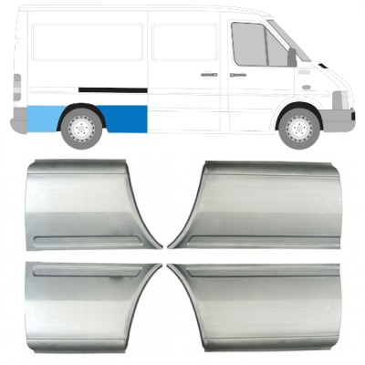 Painel de reparação do guarda-lamas traseiro para Volkswagen LT 1996-2005 / Esquerda+Direita / Conjunto 14027