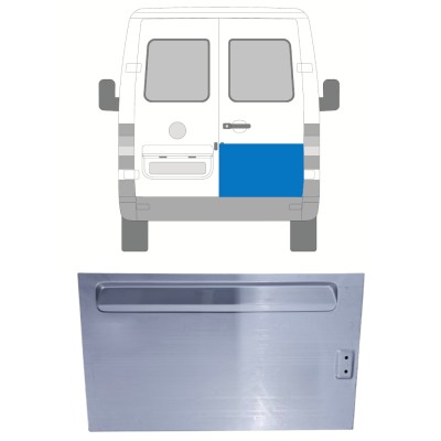 Painel de reparação das portas traseiras para Volkswagen LT 1996-2005 / Direito 16589