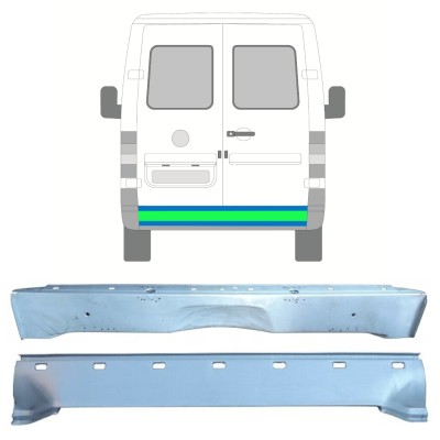 Painel de reparação traseira para Volkswagen LT 1996-2005 / Conjunto 14274