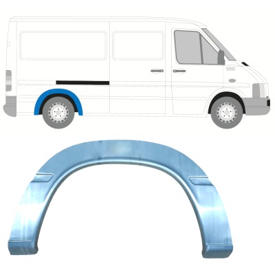 Painel de reparação do guarda-lamas traseiro para Volkswagen LT 1996-2005 / Esquerda = Direita (simétrico) 16599