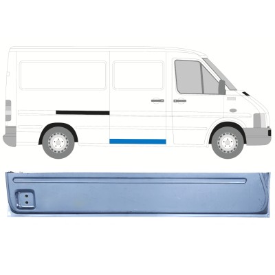Painel de reparação interna das portas deslizantes para Volkswagen LT 1996-2005 / Direito 16585