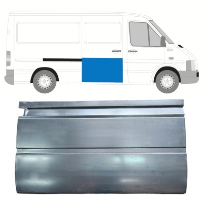 Painel de reparação externa das portas deslizantes para Volkswagen LT 1996-2005 / Direito 16596
