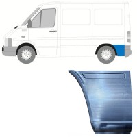 Painel de reparação da parte inferior do guarda-lamas traseiro atrás da roda para Volkswagen LT 1996-2005 / Esquerdo 13434