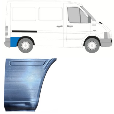 Painel de reparação da parte traseira do guarda-lamas traseiro para Volkswagen LT 1996-2005 / Direito 13433