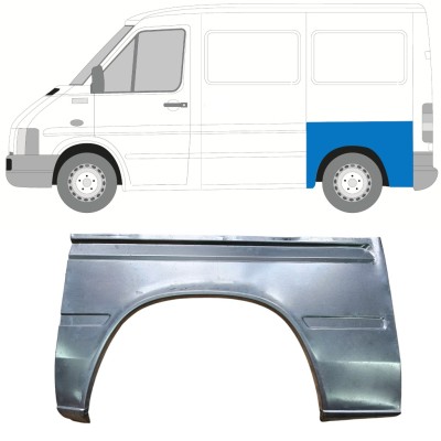 Painel de reparação do guarda-lamas traseiro para Volkswagen LT 1996-2005 / Esquerdo 13960
