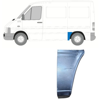 Painel de reparação da parte frontal inferior do guarda-lamas traseiro para Volkswagen LT 1996-2005 / Esquerdo 13435