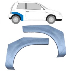 Painel de reparação do guarda-lamas traseiro para Seat Arosa 1997-2004 / Esquerda+Direita / Conjunto 14007