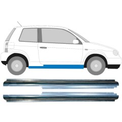 Painel de reparação da soleira para Volkswagen Lupo 1998-2005 / Esquerda+Direita / Conjunto 9187