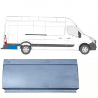 Painel de reparação da parte traseira do guarda-lamas traseiro para Renault Master 2010- / Direito 9064