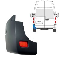Canto do para-choque traseiro com Luz refletora para Renault Master 2010-2024 / Esquerdo / Conjunto 17245