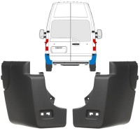 Canto do para-choque traseiro para Renault Master 2010-2024 / Esquerda+Direita / Conjunto 17238