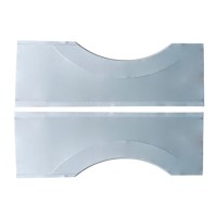 Painel de reparação do guarda-lamas traseiro para Opel Movano 2010-2021 / Esquerda+Direita 16823
