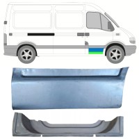 Painel de reparação interna e externa das portas dianteiras para Opel Movano 1998-2010 / Direito 16878