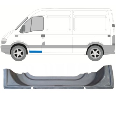 Painel de reparação interna das portas dianteiras para Nissan Interstar 2002-2010 / Esquerdo 16866