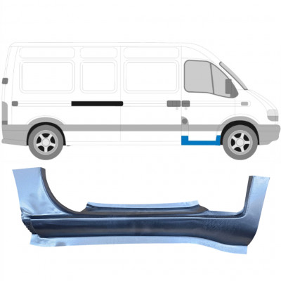 Painel de reparação da soleira para Renault Master 1998-2010 / Direito 6912