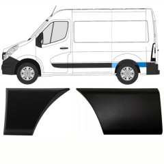 Conjunto de molduras para Nissan NV400 2010- / Esquerdo 13938