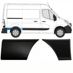 Conjunto de molduras para Renault Master 2010- / Direito / 8711