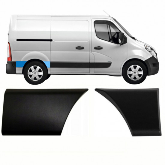 Conjunto de molduras para Renault Master Opel Movano Nv 400 2010- / SWB / Direito /  8711