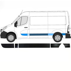 Conjunto de molduras para Renault Master 2010- / Esquerdo / 8580