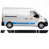 Conjunto de molduras para Renault Master Opel Movano Nv 400 2010- / Direito /  8579