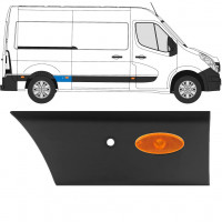 Moldura lateral com sensor de estacionamento para Renault Master 2010- / L2 / Direito /  10928