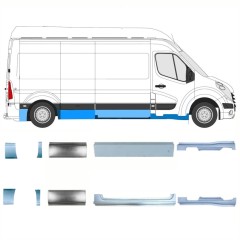 Kit de reparos para Renault Master 2010- / Esquerda+Direita / 14927
