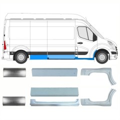 Kit de reparos para Renault Master 2010- / Esquerda+Direita / 10064