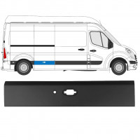 Moldura lateral com sensor de estacionamento para Renault Master 2010- / LWB / Direito 10910