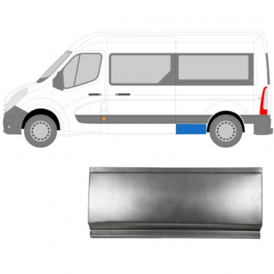 Painel de reparação do guarda-lamas traseiro para Renault Master 2010- / Esquerdo 8368