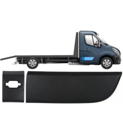 Conjunto de molduras laterais para cabine simples para Opel Movano 2010-2021 / Direito / 13228