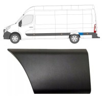 Moldura lateral do guarda-lamas traseiro atrás da roda para Nissan NV400 2010- / Esquerdo 16666