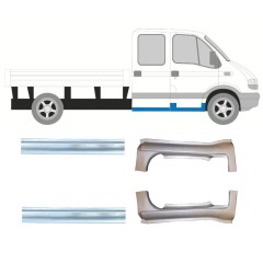 Kit de reparos para Renault Master 1998-2010 / Esquerda+Direita / 10261