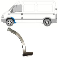 Painel de reparação do arco da roda dianteira para Opel Movano 1998-2010 / Esquerdo 15359