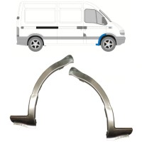 Painel de reparação do arco da roda dianteira para Renault Master 1998-2010 / Esquerda+Direita / Conjunto 15356
