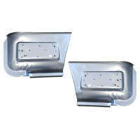 Painel de reparação da parte inferior do guarda-lamas traseiro atrás da roda para Renault Master 1998-2010 / Esquerda+Direita / Conjunto 16140