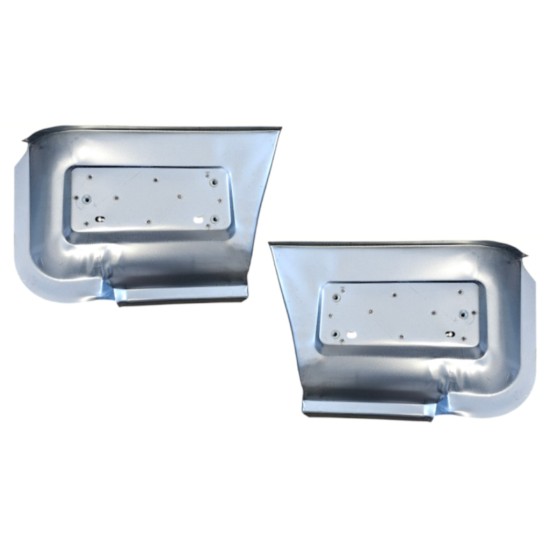 Painel de reparação da parte inferior do guarda-lamas traseiro atrás da roda para Renault Master 1998-2010 / Esquerda+Direita / Conjunto 16140