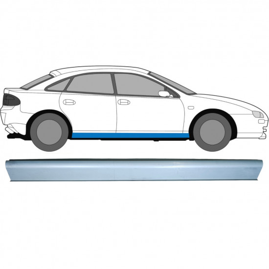 Painel de reparação da soleira para Mazda 323F 1994-1998 / Esquerda = Direita (simétrico) 6684