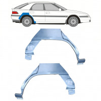 Painel de reparação do guarda-lamas traseiro para Mazda 323F BG 1989-1994 / Esquerda+Direita / Conjunto 9855