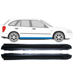 Soleira completa para Mazda 323F BJ 1998-2004 / Esquerda+Direita / Conjunto 9172