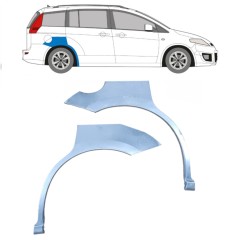 Painel de reparação do guarda-lamas traseiro para Mazda 5 2005-2010 / Esquerda+Direita / Conjunto 9192