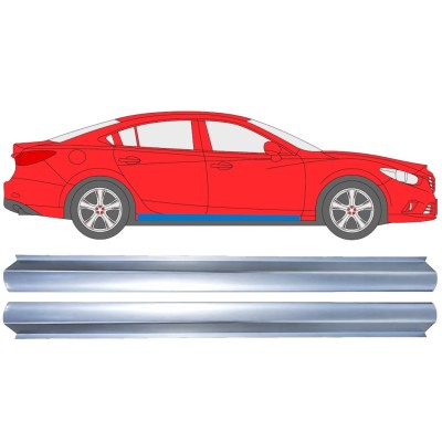 Painel de reparação da parte inferior da soleira para Mazda 6 2012-2024 / Esquerda+Direita / Conjunto 16979