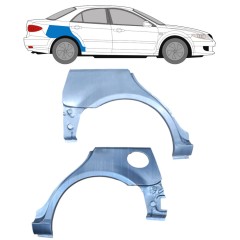 Painel de reparação do guarda-lamas traseiro para Mazda 6 GG GY 2002-2007 / Esquerda+Direita / HATCHBACK / Conjunto 9165