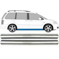 Painel de reparação da soleira para Mazda MPV 1999-2006 / Esquerda = Direita (simétrico) / Conjunto 10437