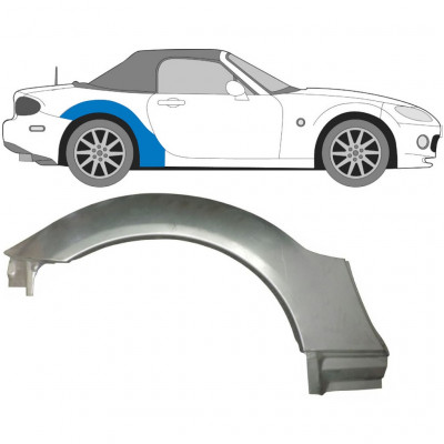 Painel de reparação do guarda-lamas traseiro para Mazda MX-5 2005-2014 / Direito 9130