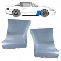 Painel de reparação do guarda-lamas dianteiro para Mazda MX-5 1998-2005 / Esquerda+Direita / Conjunto 9608