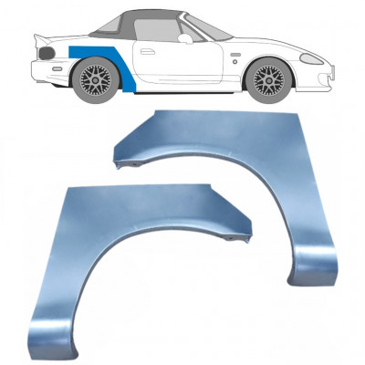 Painel de reparação do guarda-lamas traseiro para Mazda MX-5 1998-2005 / Esquerda+Direita / Conjunto 9270