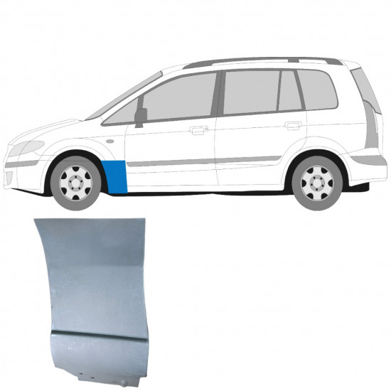 Painel de reparação do guarda-lamas dianteiro para Mazda Premacy 1999-2005 / Esquerdo 8830