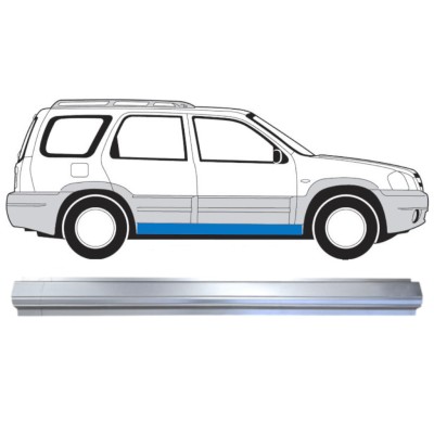Painel de reparação interna da soleira para Mazda Tribute 2001-2008 / Esquerda = Direita (simétrico) 15596